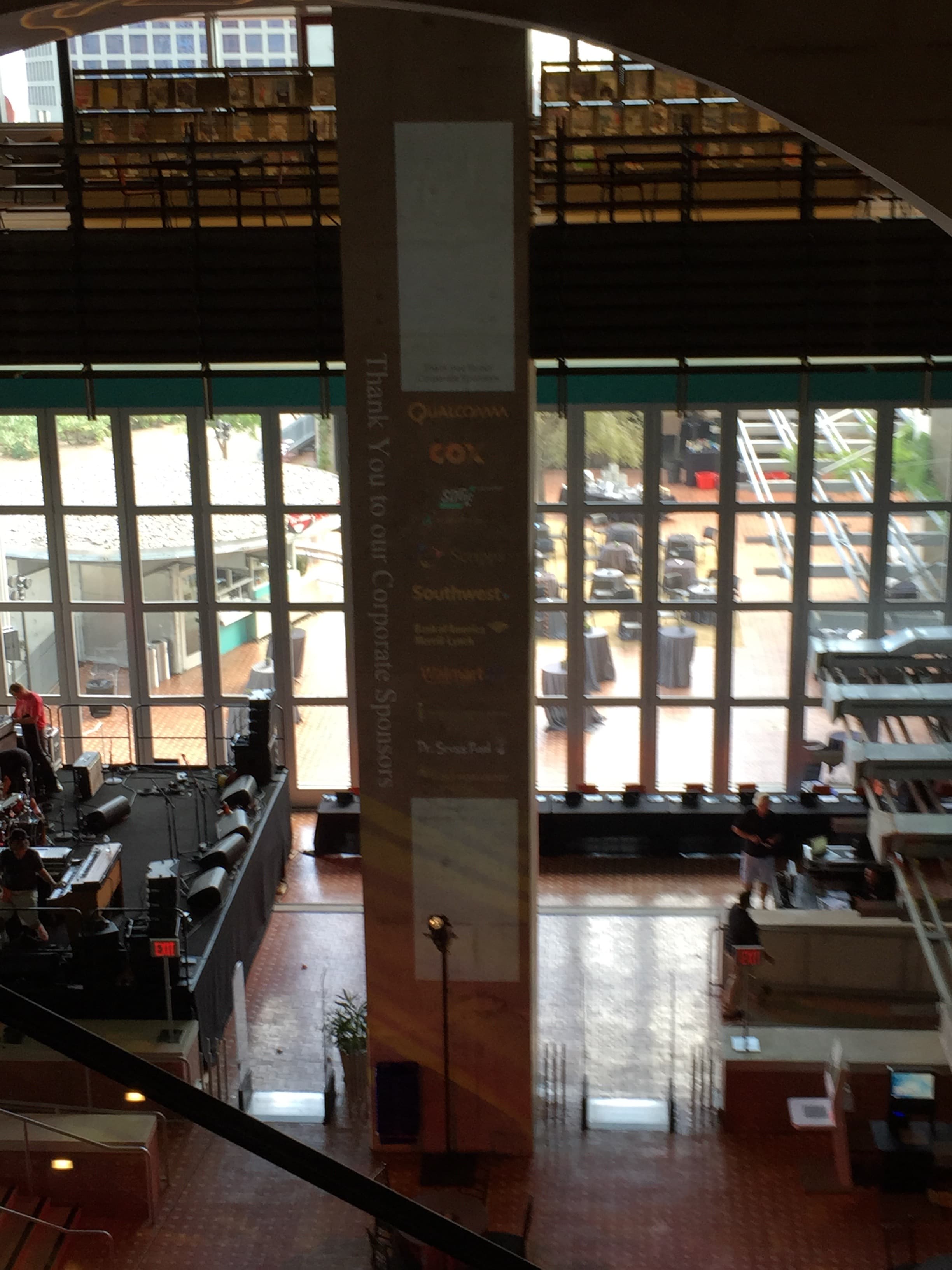 San Diego Public Library: Scenic projector integration